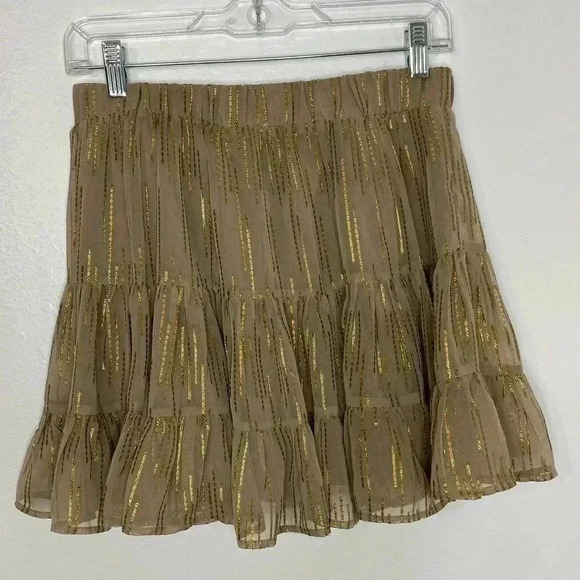 ASOS DESIGN jacquard chiffon mini skirt set - Picture 7 of 8